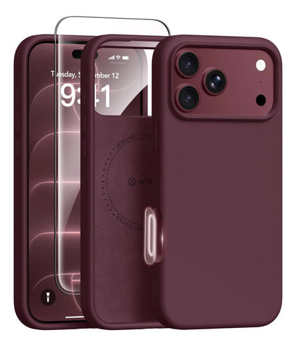 Funda Para iPhone 18 Pro Max Bordó