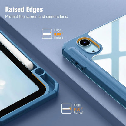 Funda Hybrid Slim Para iPad Air 11' M3/m2, 5ta/4ta. Azul