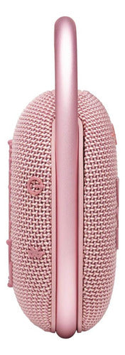 Jbl Clip 4: Parlante Bluetooth Ultracompacto E Impermeable Rosa