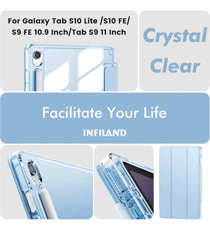 Funda Para Samsung Galaxy Tab S10 Fe/s9 Fe 5g 10 Azul Claro
