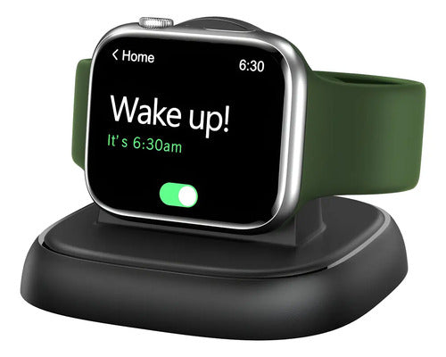 Cargador Newdery Para Apple Watch, Carga Rápida, Inalámbr... Negro