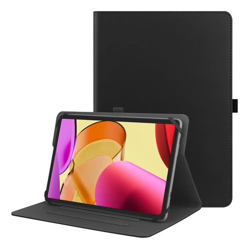 Funda Universal Para Tablet 9-11 Pulgadas Con Soporte Negro