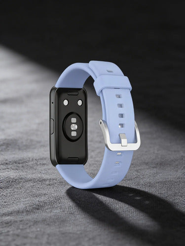 Correa Inf Compatible Con Huawei Watch Fit Silicona Azul Lavanda