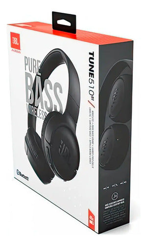 Auriculares Jbl Tune 510bt Inalámbricos Negro