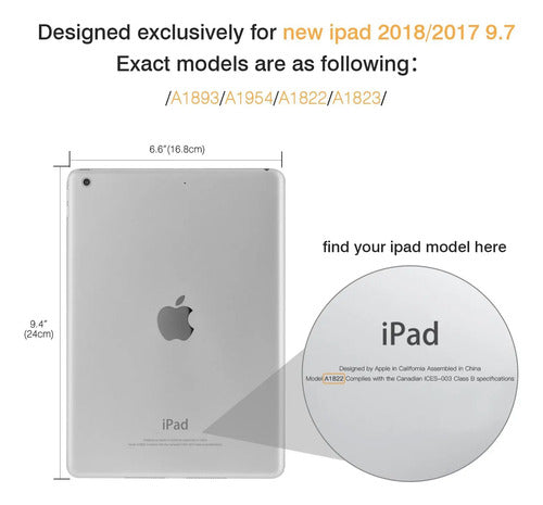 Funda Para iPad 9.7 2018/2017 Negro