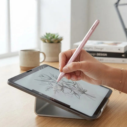 Lapiz Universal Para iPad Y Tablets Rosa Aperlado