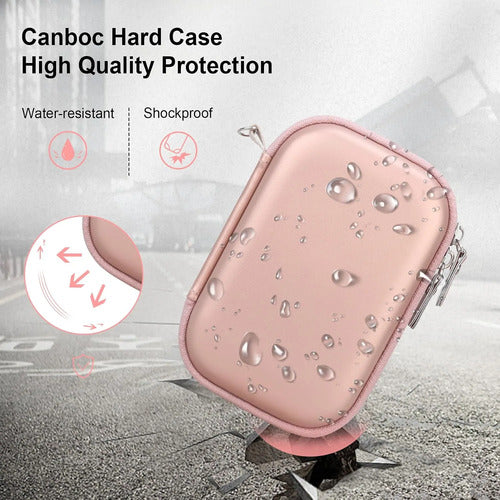 Estuche Funda Para Impresora De Fotos Canon Ivy 2 Rosa Dorado