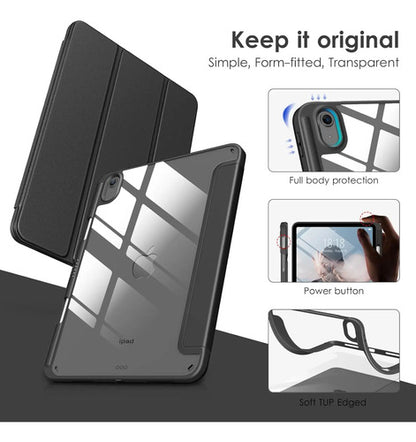 Funda Para iPad (a16) De 2022 Y 2025 11' Y 10.9' Negro