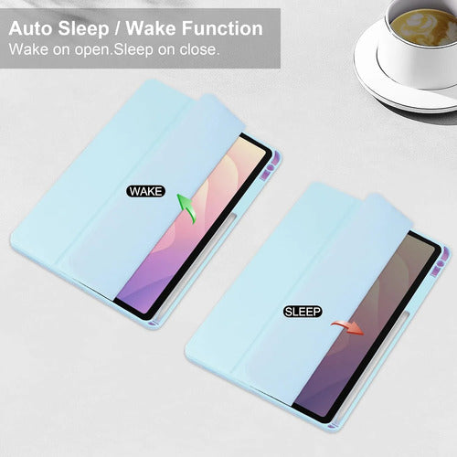 Funda Con Soporte Para Lápiz - Samsung Galaxy Tab S11 Ultra Azul