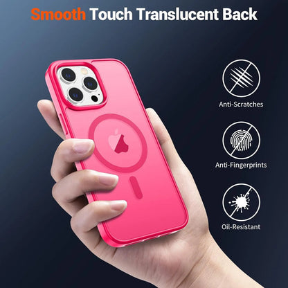 Funda Magnética Supfine Para iPhone 14 Pro Rosa Lisa