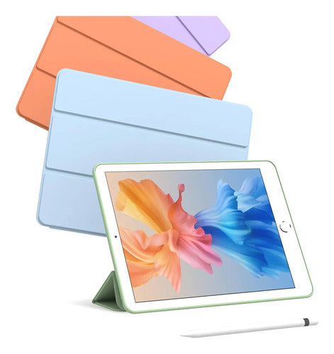 Funda Para iPad 6 Y 5 Generacion De 9.7 Pulgadas Verde Lima