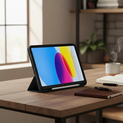 Funda Para iPad (a16) 11th Gen 2025 Y iPad 10th Negro