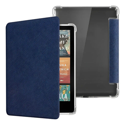 Funda Protectora Premium Para Kindle Paperwhite 7'' (2024) Azul Oscuro