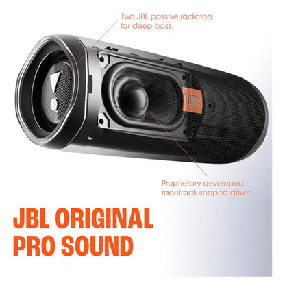 Parlante Jbl Flip 5 Con Bluetooth Y Resistente Al Agua Color Verde Azulado.