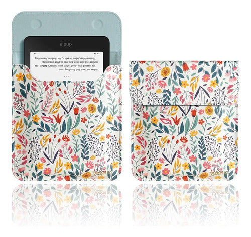 Funda Para Kindle Paperwhite 7 /6.8 Flores