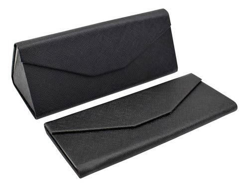Estuche Magnético Plegable Para Lentes Negro
