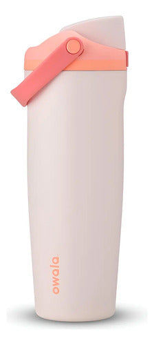 Botella De Agua Acero Inoxidable Owala Freesip Sway 30oz Sparkling Sherbet