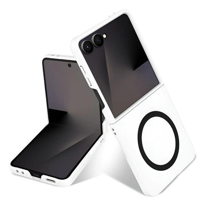 Funda Para Samsung Galaxy Z Flip 7 (magsafe) Blanco