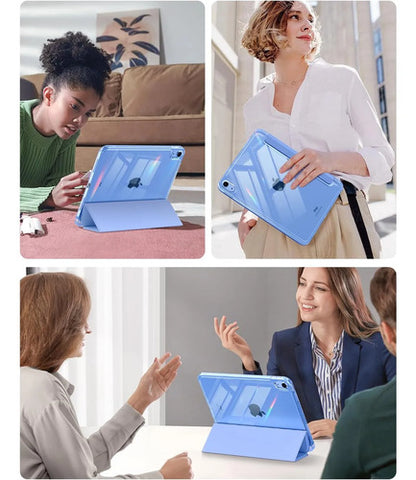 Funda Moko Para iPad Generación 2025 Y 2022 Azul Oscuro