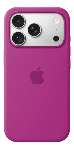 Funda De Silicona Con Magsafe Para iPhone 18 Pro Magenta