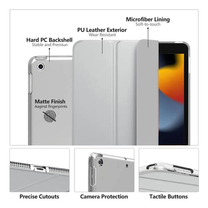 Funda Moko Para iPad 10.2 Gen Plateado