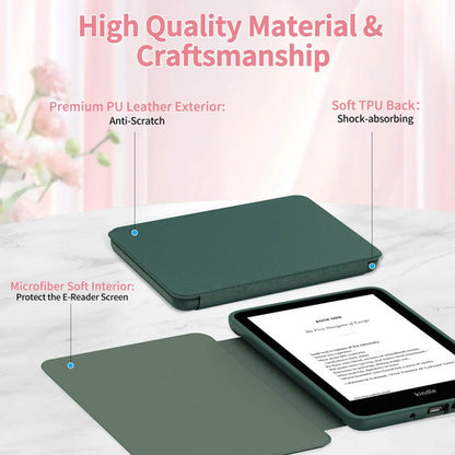 Funda Para Kindle 6 Pulgadas 2024 Y 2022 (11 Gen) Verde Musgo
