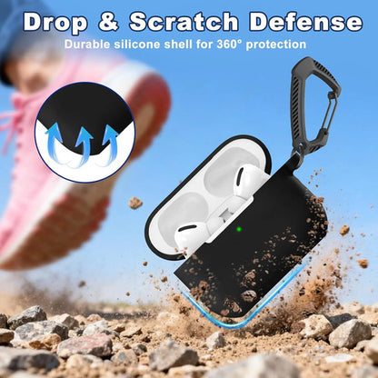 Funda Para AirPods Pro 3 Con Llavero Y Correa