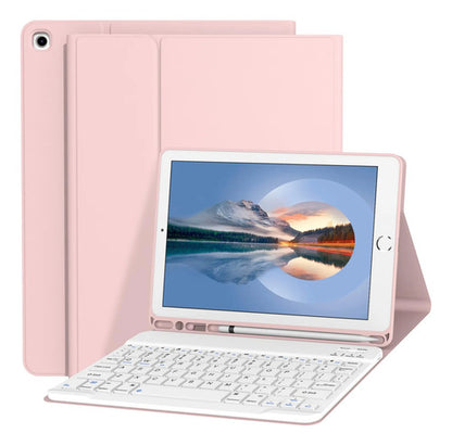 Funda Con Teclado Para iPad De 9.7 Pulgadas 2018/2017 6a/5a Rosa