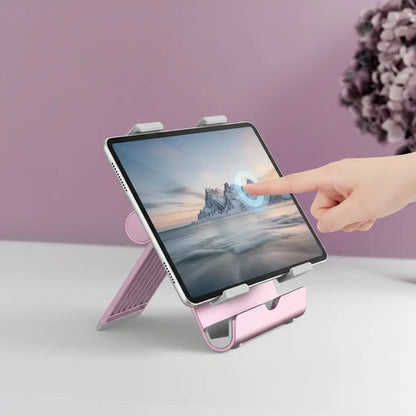Soporte Ajustable Para Tablet Jetech Oro Rosa