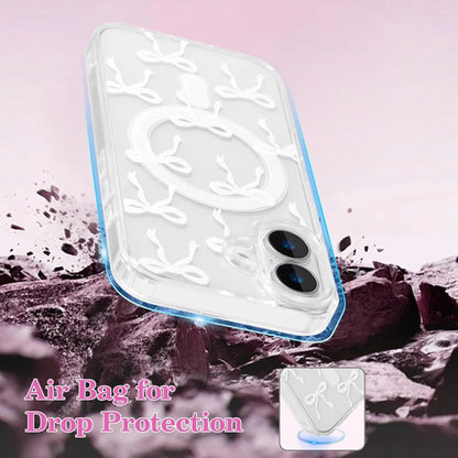 Funda Magnética Ueebai Para iPhone 16, Diseño De Lazo, Bl... Blanco