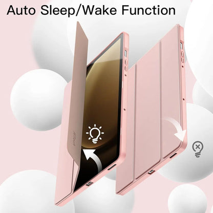 Funda Jetech Para Samsung Galaxy Tab S10 Lite / S10 Fe / ... Dorado Lisa