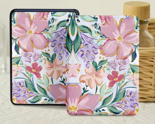 Funda Para Kindle 12 Generacion 2024 De 7  Floreado