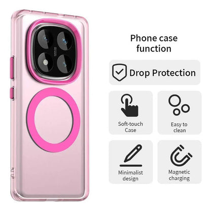 Funda Magnética Para Redmi Note 14 Pro 4g Rojo