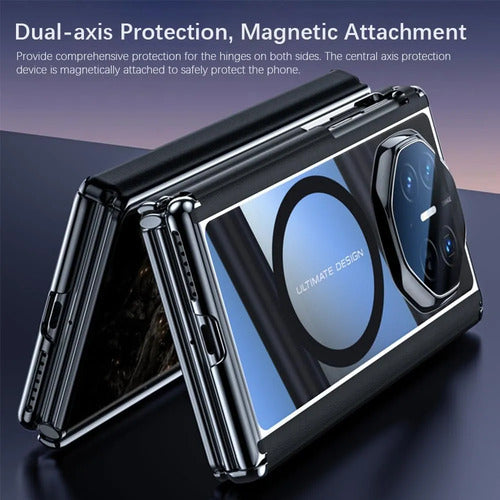 Funda Protectora Mudasanqi Para Huawei Mate Xt Blanco Protective Case