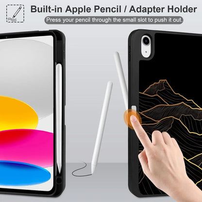 Funda Dongke Para iPad Generación 10-11 Dorado