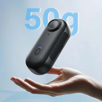 Cámara De Acción Sixmou I3 4k, Tamaño Mini, Montable Negro
