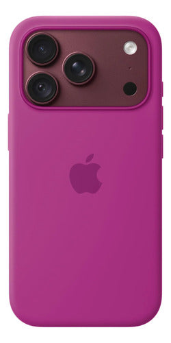 Funda De Silicona Con Magsafe Para iPhone 18 Pro Magenta
