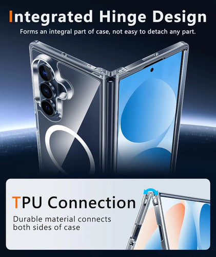 Funda Para Samsung Galaxy Z Fold 7 Clear Lisa