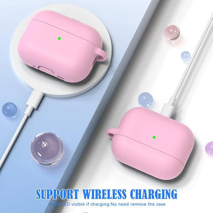 Funda De Silicona De Grado Militar Para AirPods Pro 3 Rosa