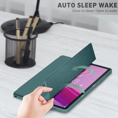 Funda Atooz Para Lenovo Idea Tab 11 Verde Oscuro