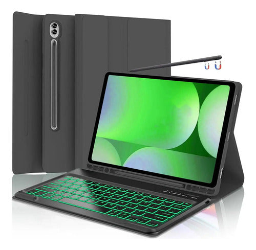 Funda De Teclado Para Galaxy Tab S9 Fe+ / Tab S10+ 12,4 PuLG