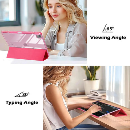 Funda Para iPad Air Con Soporte Para Lápiz Rosa