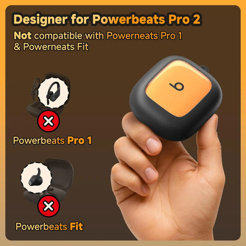 Funda Protectora Para Beats Powerbeats Pro 2 Negro