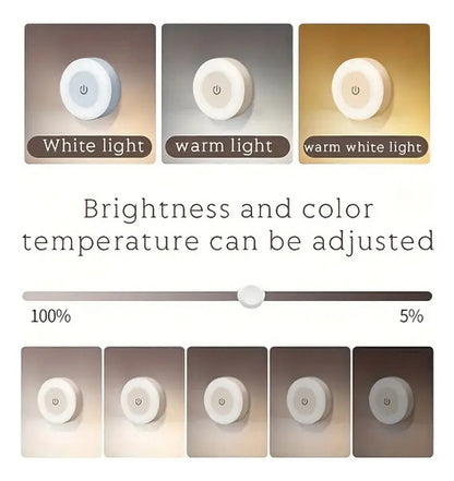 Luz Led Tactil Con Iman