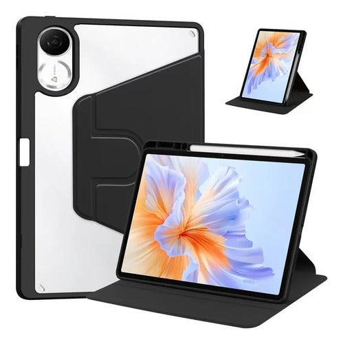 Funda Giratorio 360° Para Tablet 11 Pulgadas Negro