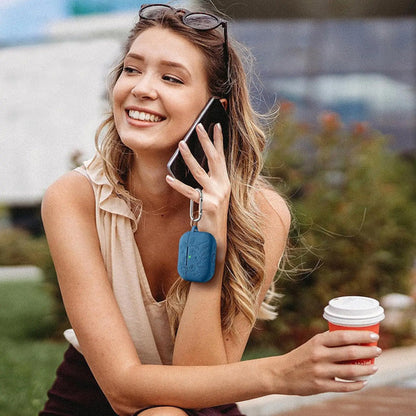 Funda De Silicona Para AirPods Pro 3 Con Kit De Limpieza Azul