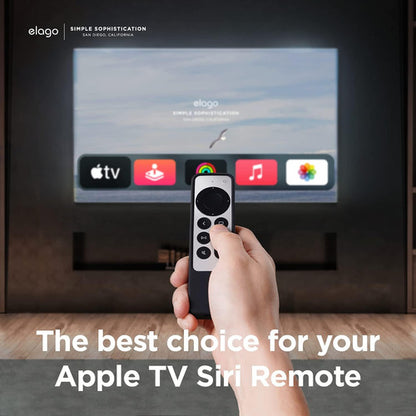 Funda Para Apple Tv 4k Hd Siri Remote 3ra Gen Negro