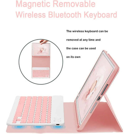 Funda Con Teclado Bluetooth Para iPad 11th/10th Gen