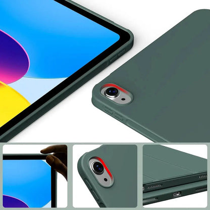 Funda Para iPad A16 10 (10.9 ) Y 11 Gen (2022-2025) Verde Musgo