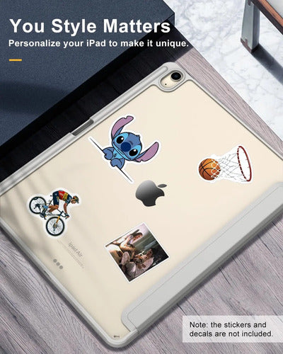 Funda Para iPad Air 13'' Con Soporte Para Lápiz Gris